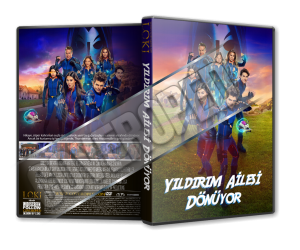 Yıldırım Ailesi Dönüyor - The Thundermans Return - 2024 Türkçe Dvd Cover Tasarımı
